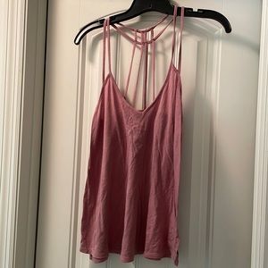 Express One Eleven Mauve/Dusty Rose Tank